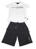 john-richmond-completo-kami-t-shirt-e-bermuda-bianco-nero