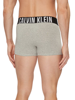 Calvin Klein Underwear set 3 boxer in cotone nero bianco grigio