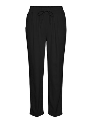 VERO MODA pantalone in 100% cotone NERO