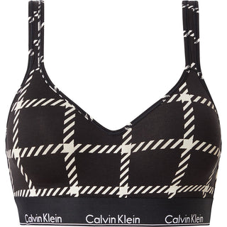 CALVIN KLEIN reggiseno sportivo colore Nero/Bianco