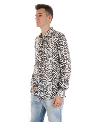 JOHN RICHMOND camicia AUDIR NERO/BIANCO