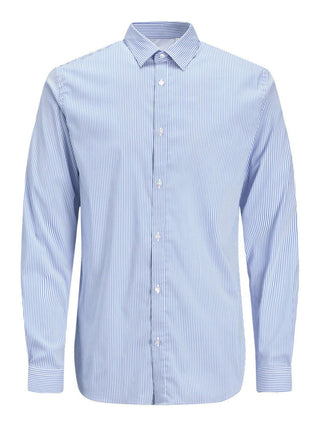 JACK&JONES camicia JPRBLATRAVEL a righe CELESTE