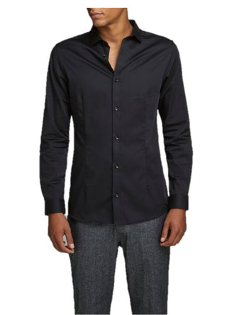 PREMIUM BY JACK & JONES camicia slim fit Nero