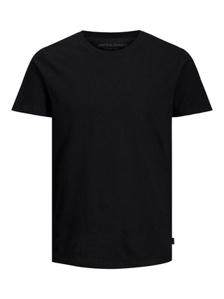 JACK & JONES t-shirt basic in misto lino