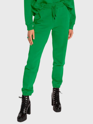 4GIVENESS Pantaloni jogger in felpa Verde