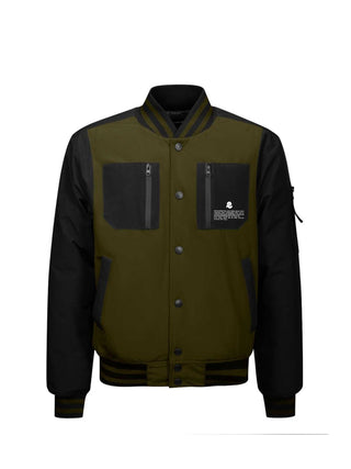 INVICTA Giubbino Bomber con tasche Verde militare