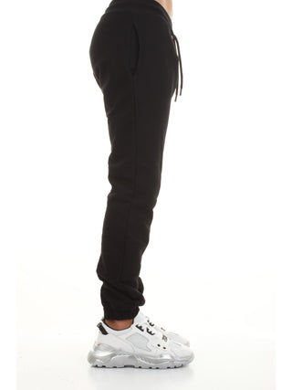 TRIPLOSETTE Pantaloni joggers in felpa Nero