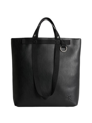 Calvin Klein Jeans borsa tote in ecopelle nero