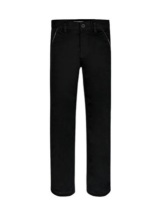 Calvin Klein Jeans pantaloni chino in twill elasticizzato nero