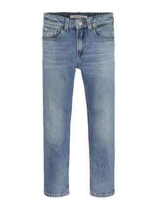 Calvin Klein Jeans jeans dad con gamba affusolata lavaggio blu medio