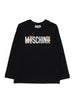 moschino-t-shirt-a-manica-lunga-con-logo-e-orsetti-nero