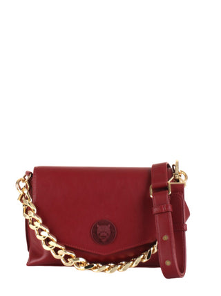 Philipp Plein Sport borsa in ecopelle con manico e tracolla bordeaux