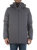 yes-zee-giubbino-imbottito-in-softshell-con-cappuccio-grigio