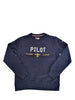 aeronautica-militare-felpa-in-cotone-con-stampe-blu