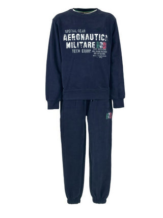 Aeronautica Militare completo di tuta felpa e pantaloni blu