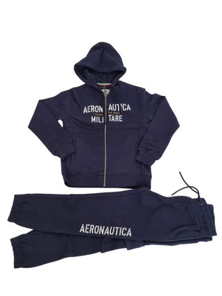 Aeronautica Militare completo di tuta felpa e pantalone blu