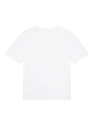 Boss T-shirt manica corta con logo bianco