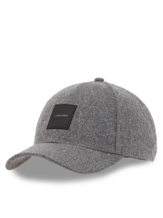 Calvin Klein cappello in panno di lana grigio