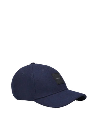 Calvin Klein cappello in panno di lana blu