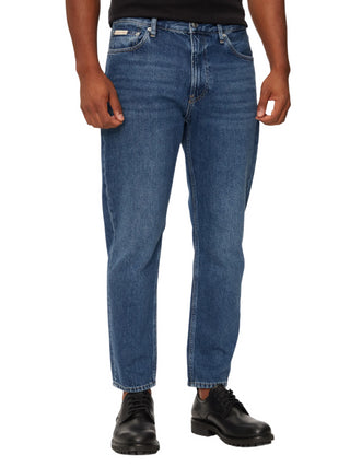 Calvin Klein Jeans jeans Dad in denim rigido lavaggio blu