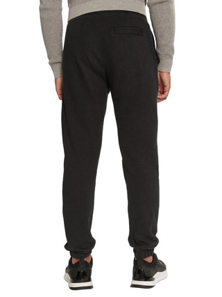 Calvin Klein Jeans pantaloni joggers con logo Teddy nero