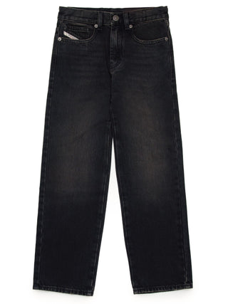 Diesel jeans gamba dritta lavaggio nero