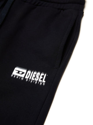 Diesel pantaloni joggers Pbase con logo nero