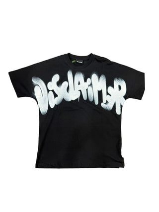 Disclaimer T-shirt maniche corte in jersey con logo nero