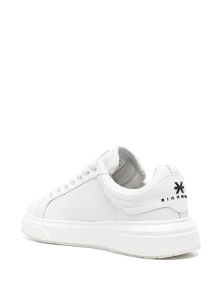 John Richmond sneakers in pelle con ali bianco