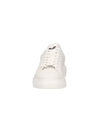 John Richmond sneakers in ecopelle con stampa logo bianco