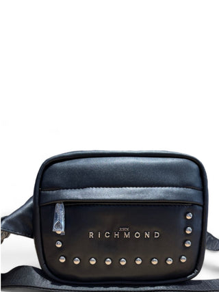 John Richmond marsupio Cornet in ecopelle con borchie nero