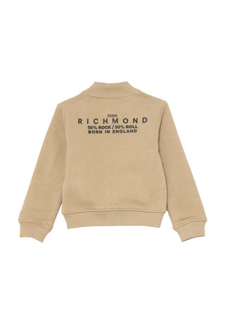 John Richmond completo felpa e pantaloni beige