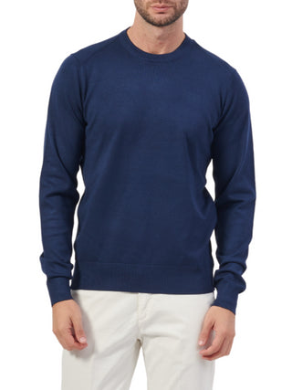 John Richmond maglia girocollo Magni basic blu