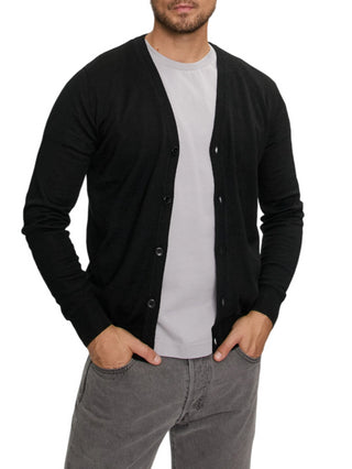 John Richmond cardigan Chermi in maglia nero