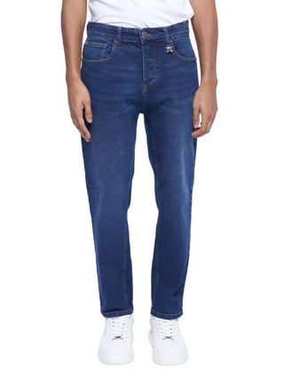 John Richmond jeans Paves gamba dritta lavaggio blu