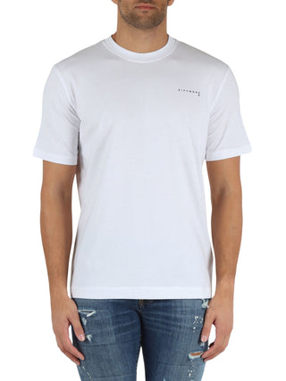 John Richmond T-shirt manica corta Alipo con logo bianco