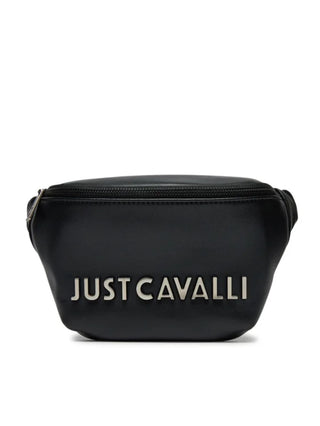 Just Cavalli marsupio in ecopelle con placca logo nero