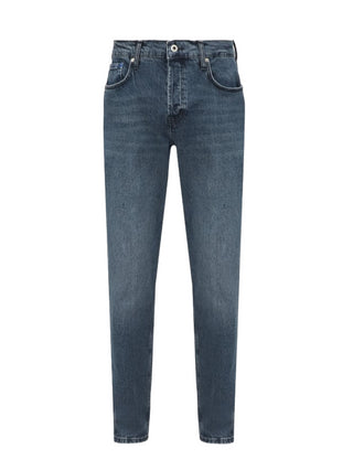 Karl Lagerfeld Jeans jeans tapered lavaggio scuro