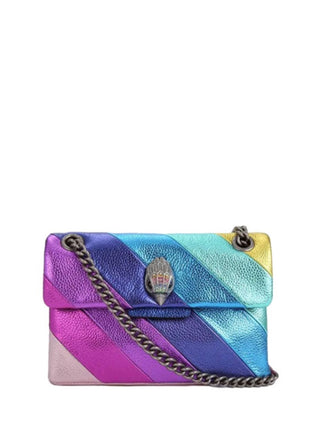 Kurt Geiger borsa a spalla in pelle con bande multicolor