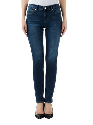 Liu Jo jeans skinny Divine vita alta lavaggio blu