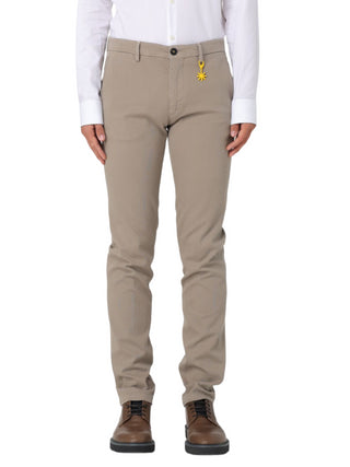 Manuel Ritz pantaloni chino stretch beige