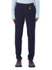 manuel-ritz-pantaloni-skinny-fit-con-trama-puntinata-blu