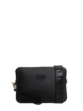 Marc Ellis borsa a tracolla Flat Flowe nero