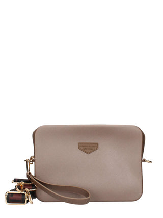 Marc Ellis borsa a tracolla Flat Flowe marrone