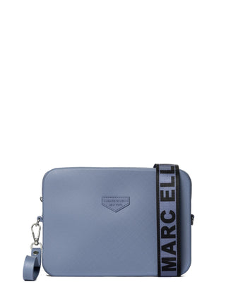 Marc Ellis borsa a tracolla Flat Flowe grigio