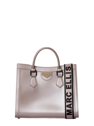 Marc Ellis borsa a mano Flat Wood M grigio