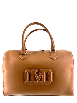 Marc Ellis borsa bauletto Marc Trunk M in ecopelle cuoio