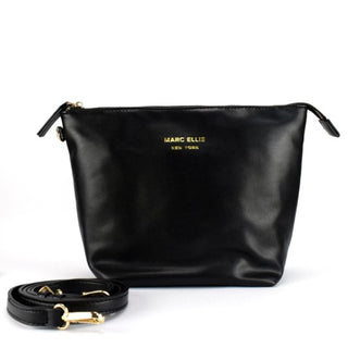 Marc Ellis borsa a spalla reversibile in ecopelle nero beige