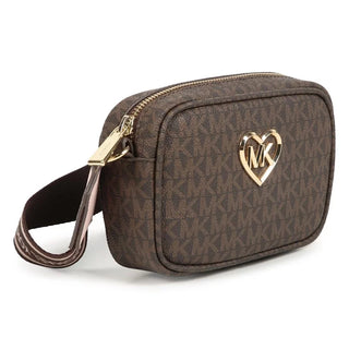 Michael Kors borsa a tracolla in fantasia monogram marrone