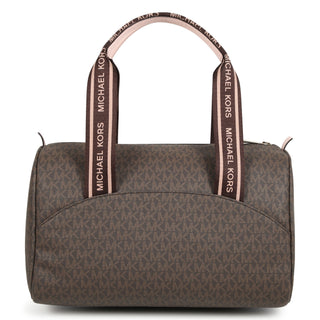 Michael Kors borsa da viaggio in fantasia logo monogram marrone